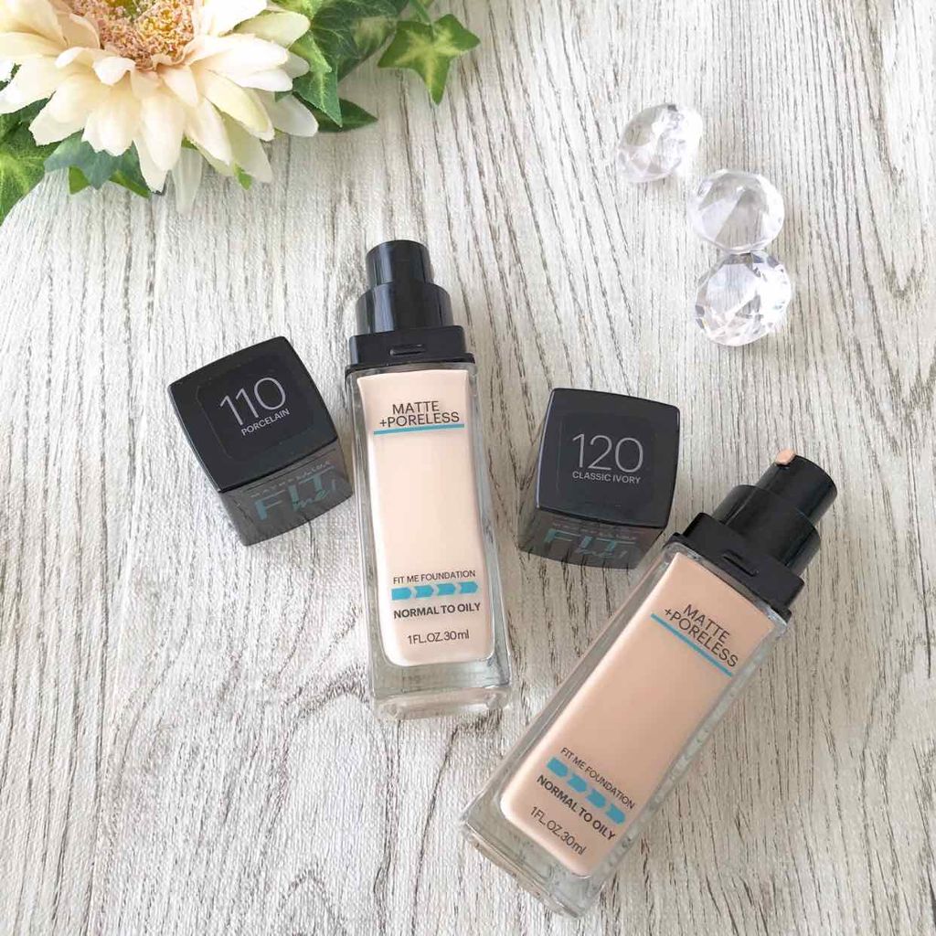 フィットミーリキッドファンデーション 110/MAYBELLINE NEW YORK/リキッドファンデーションを使ったクチコミ（1枚目）