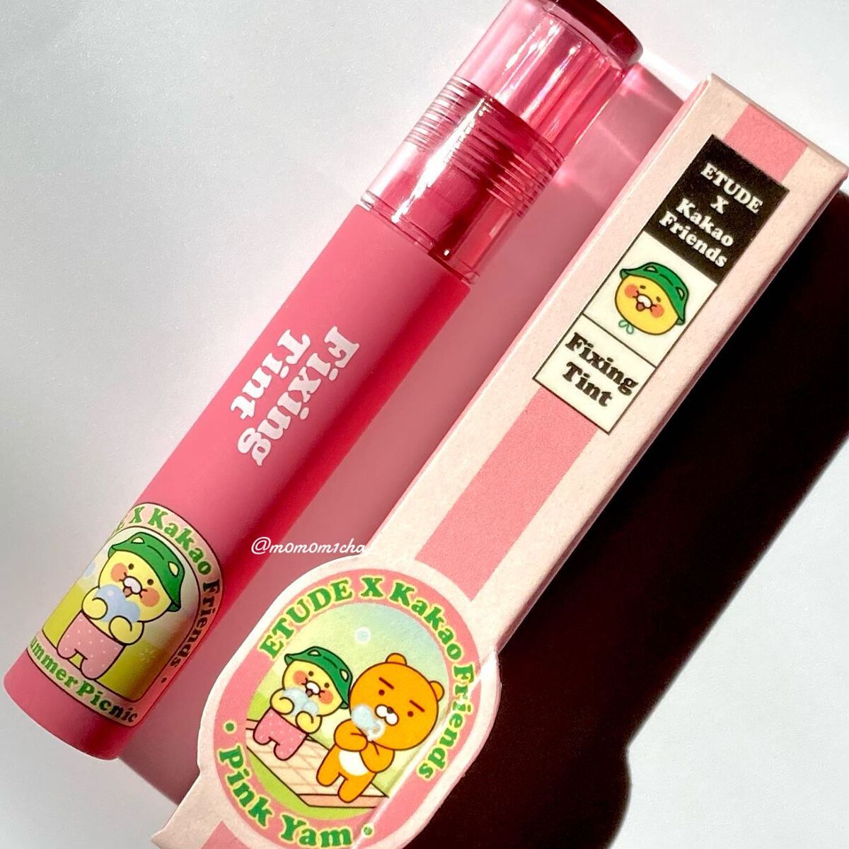 カカオフレンズ　フィクシングティント/ETUDE/口紅・グロス・リップライナー・リップケアを使ったクチコミ（3枚目）