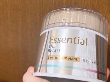 Essential THE BEAUTY 髪のキメ美容バリアヘアマスク/エッセンシャル/洗い流すヘアトリートメントを使ったクチコミ（1枚目）