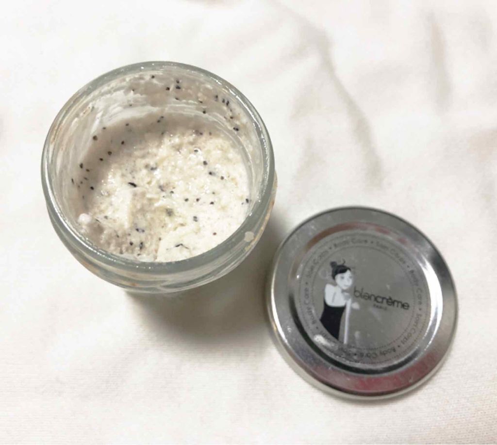 ボディケアスクラブ ココナッツ/blancreme(ブランクレーム）/ボディスクラブを使ったクチコミ（2枚目）