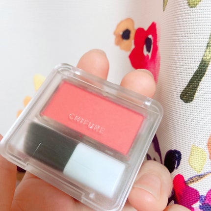 パウダー チーク 542 レッド系/ちふれ/パウダーチークの画像