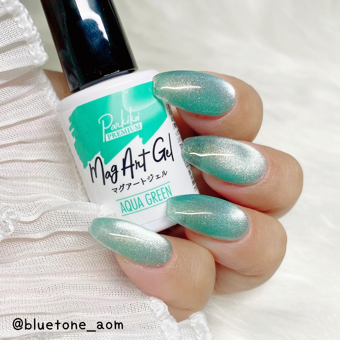 ちゅるんネイルのネイルデザイン】パルP マグアートジェル｜parkikoiの