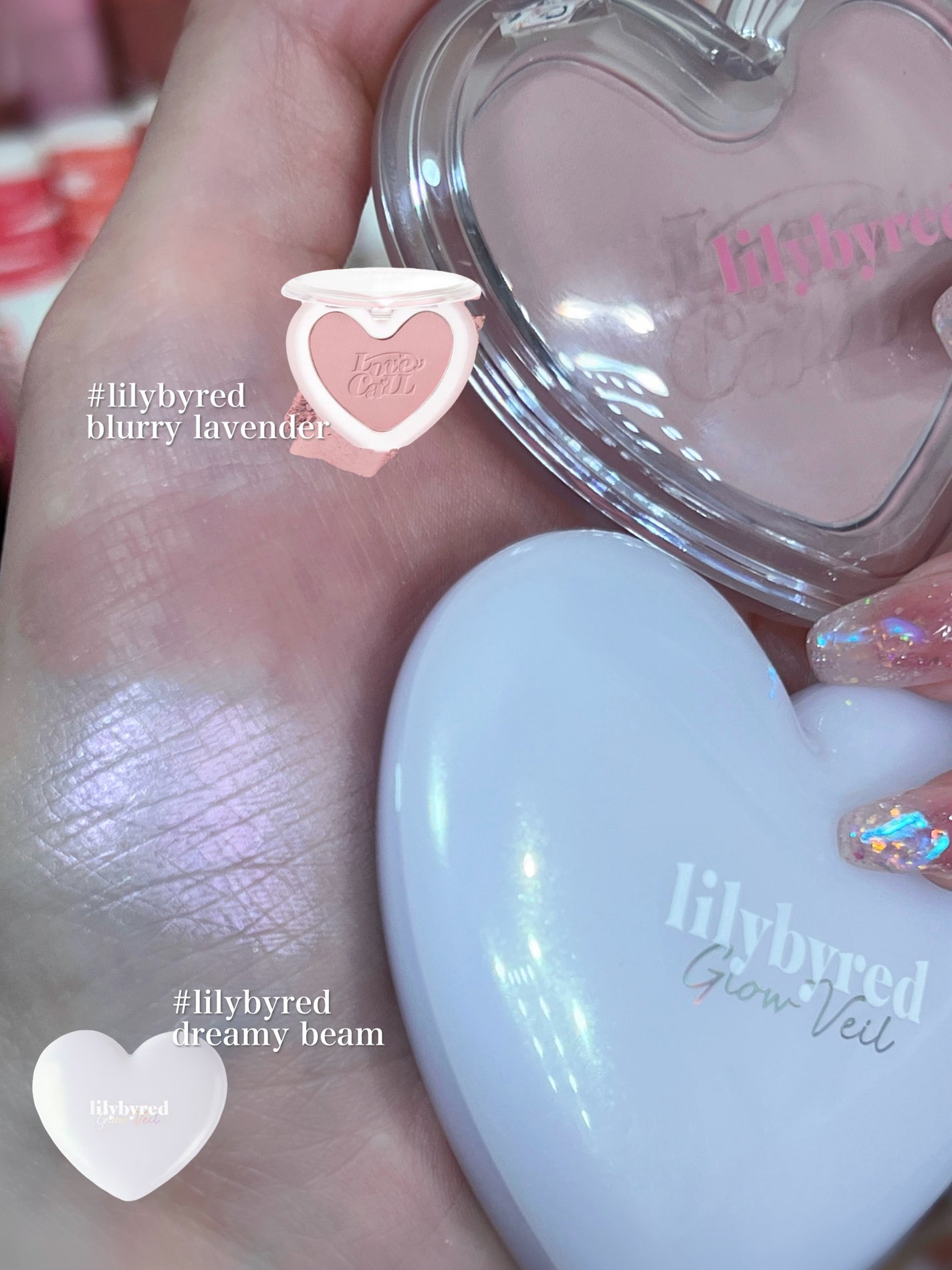 Luv Beam Blur Cheek/lilybyred/パウダーチークを使ったクチコミ(2枚目)