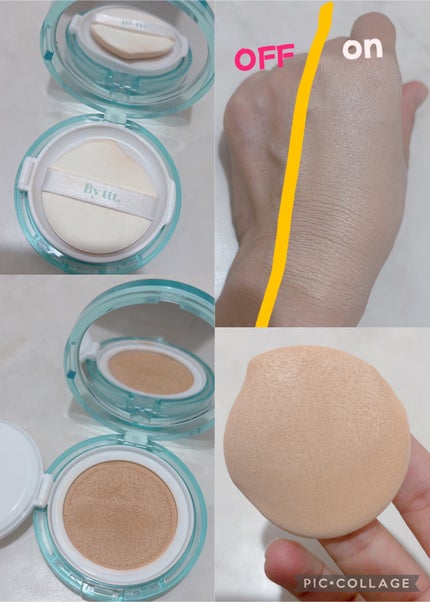 クリアデイリークッション/By ttt./クッションファンデーションを使ったクチコミ(2枚目)