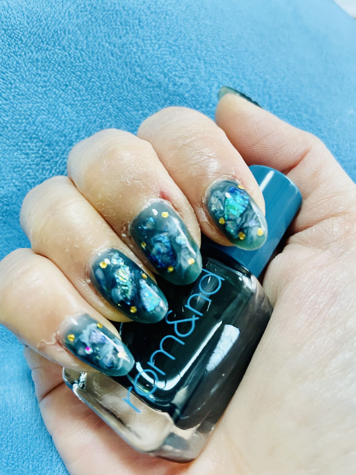 ミリオンシャイン トップコート/D-UP/ネイルトップコートを使ったクチコミ（1枚目）