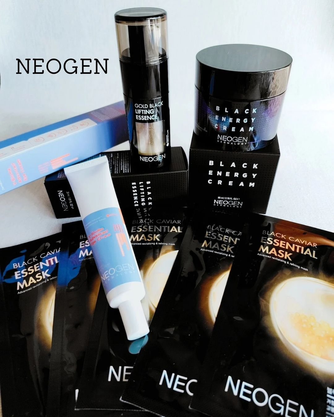 ブラックキャビアエッセンシャルマスク/NEOGEN/シートマスク・パックを使ったクチコミ（1枚目）