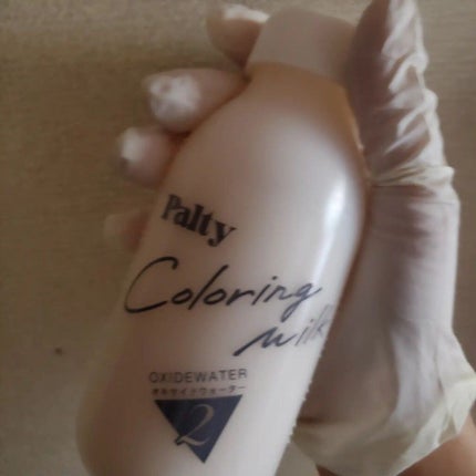 カラーリングミルク【旧】/パルティ/ヘアカラーを使ったクチコミ(3枚目)