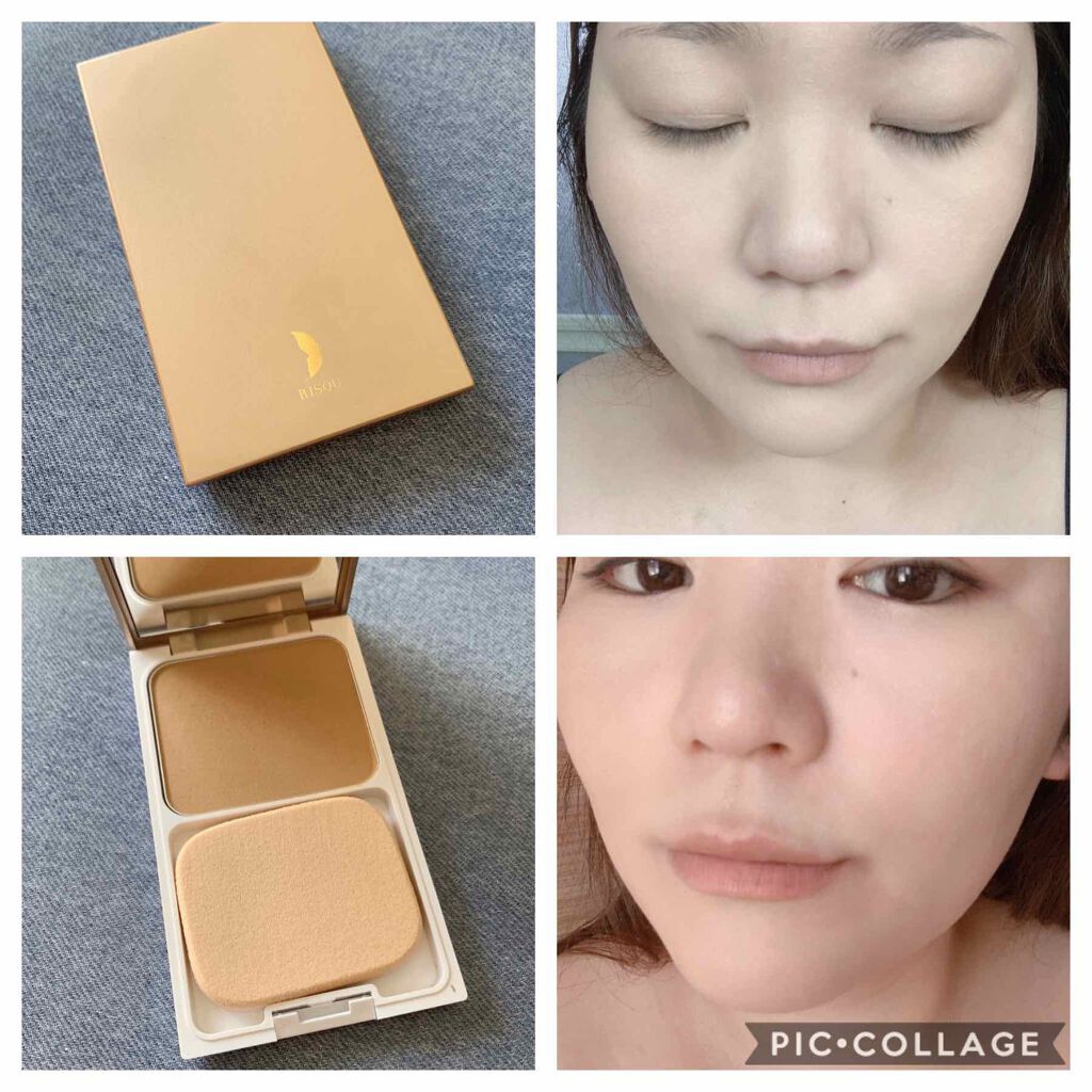 リソウ クリア パウダーファンデーション LK ミディアムベージュ/リソウコーポレーション/パウダーファンデーションを使ったクチコミ（1枚目）