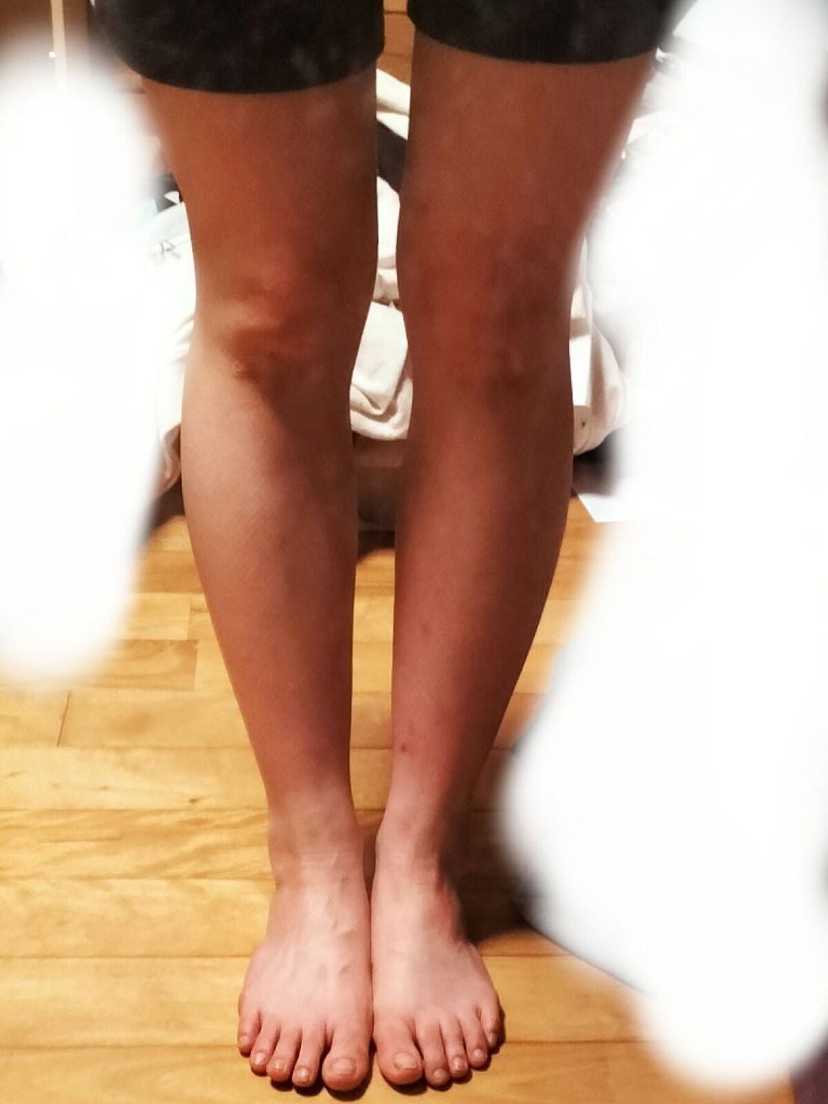 momo ෆ on LIPS 「ひなちゃんねる様の脚やせ23日目‼️めっちゃ細くなってる!後ろ..」(1枚目)