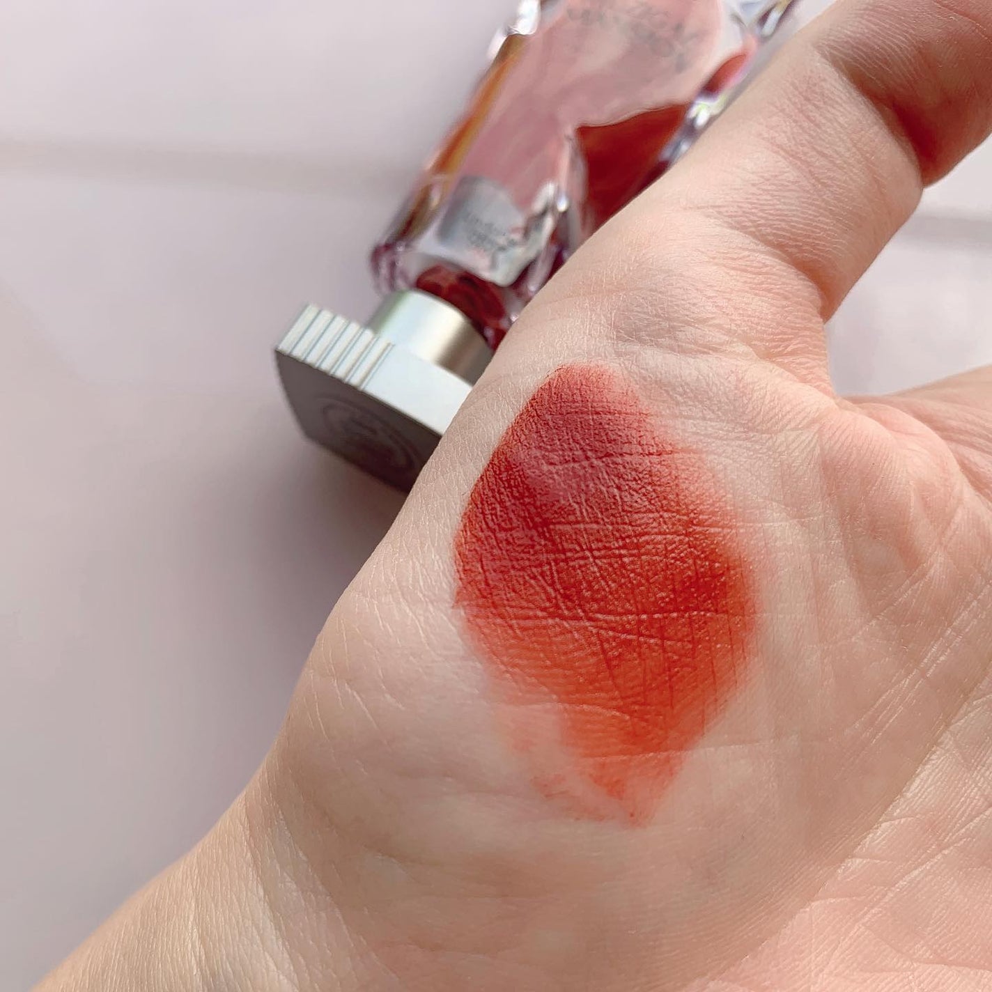 オブジェリキッド/MUZIGAE MANSION/口紅を使ったクチコミ(4枚目)