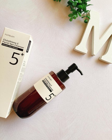 5番 白玉グルタチオンCアロママッサージクレンジング/numbuzin/オイルクレンジングを使ったクチコミ(1枚目)