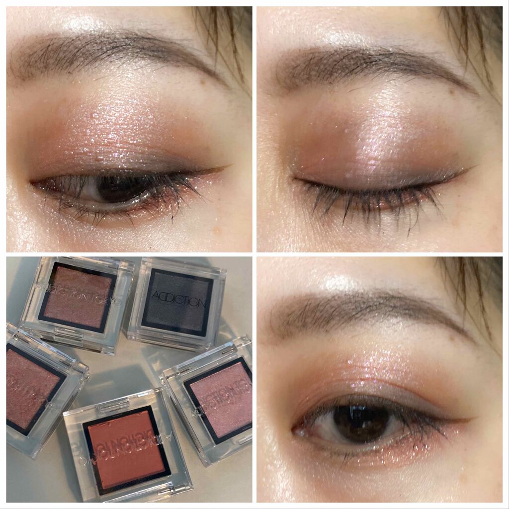 アディクション ザ アイシャドウ マット/ADDICTION/単色アイシャドウを使ったクチコミ（2枚目）