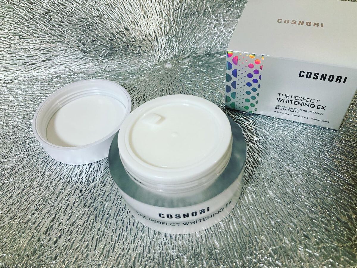 ザパーフェクトホワイトニング EXクリーム/COSNORI/フェイスクリームを使ったクチコミ（2枚目）