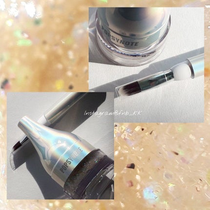 シャイラスティンググリッタージェル/POPSY NOTE/グリッターを使ったクチコミ(3枚目)