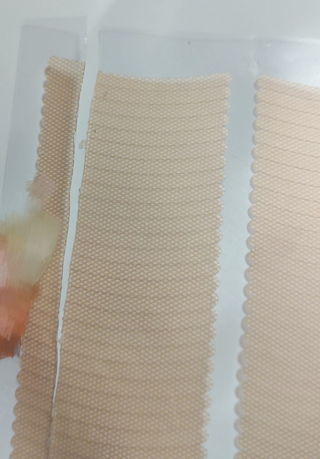 のびーるアイテープ(絆創膏タイプ、レギュラー)/DAISO/二重まぶた用アイテムを使ったクチコミ(1枚目)