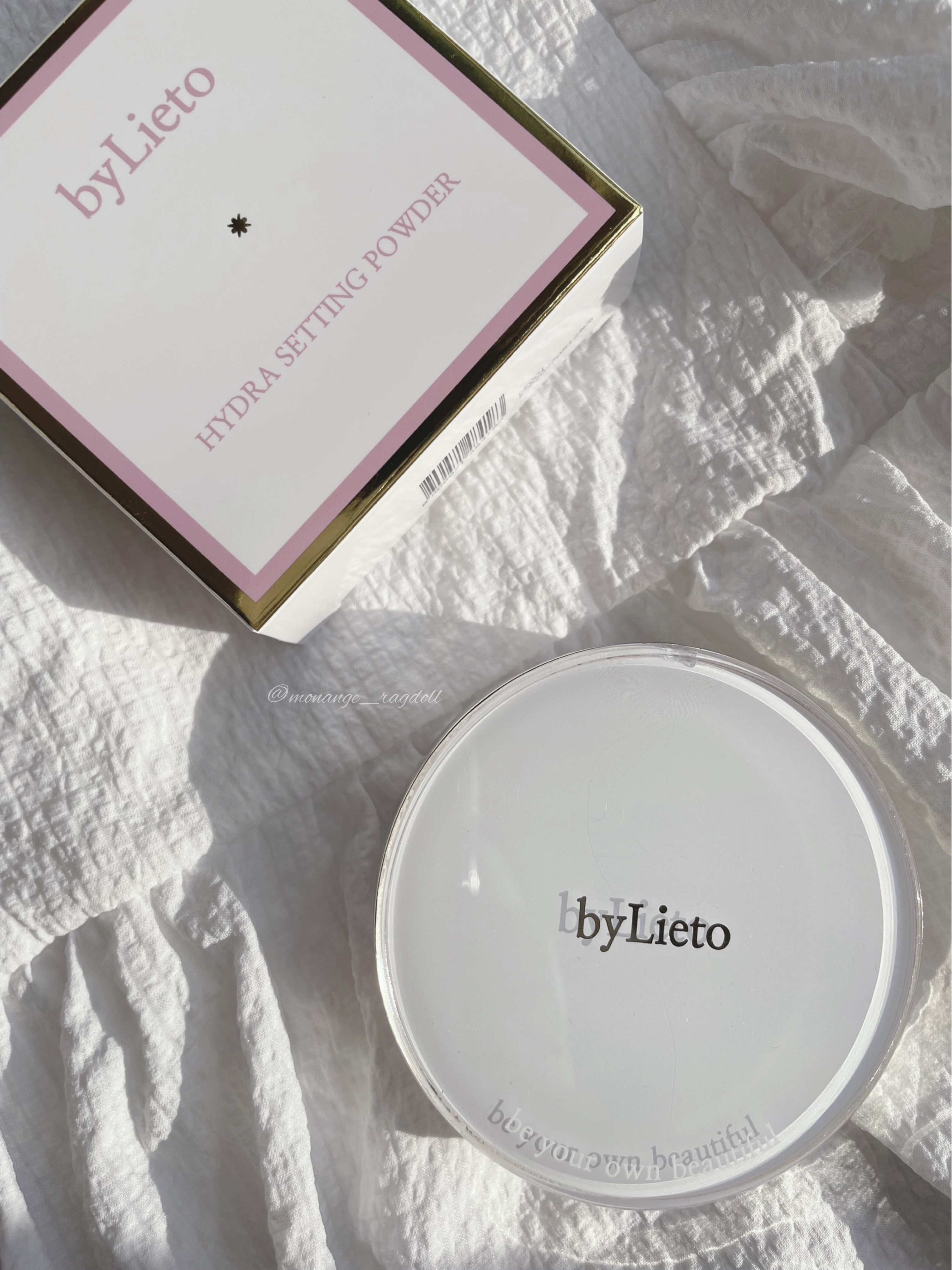 ハイドラセッティングパウダー/byLieto/プレストパウダーを使ったクチコミ（2枚目）
