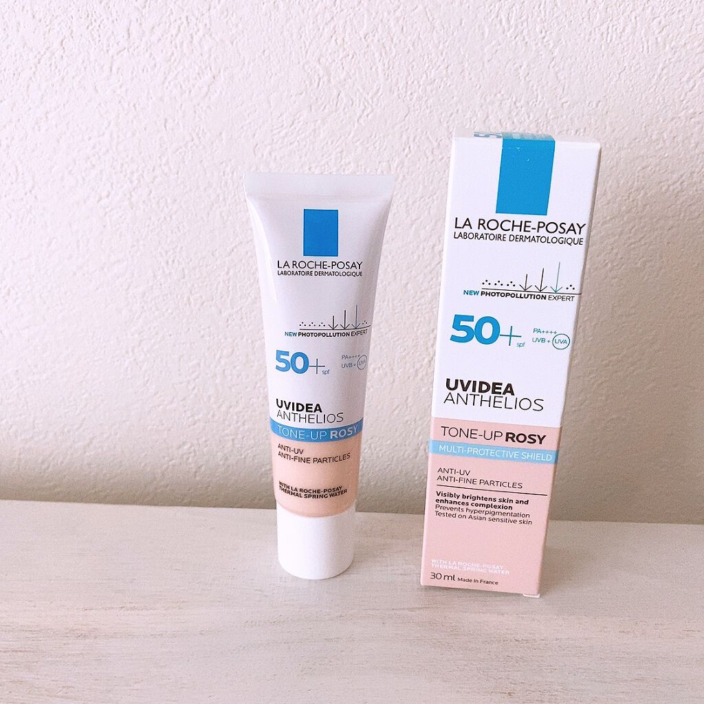 UVイデア XL プロテクショントーンアップ ローズ/ラ ロッシュ ポゼ/日焼け止めクリームを使ったクチコミ（2枚目）