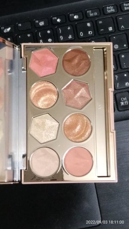 プリズム エアー アイ パレット/CLIO/アイシャドウパレットを使ったクチコミ(2枚目)