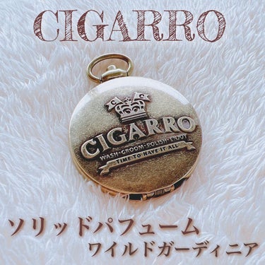 ソリッドパフューム ドライモヒート/CIGARRO/練り香水を使ったクチコミ（2枚目）