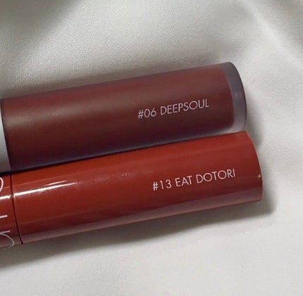 ジューシーラスティングティント/rom&nd/リップティントを使ったクチコミ(2枚目)