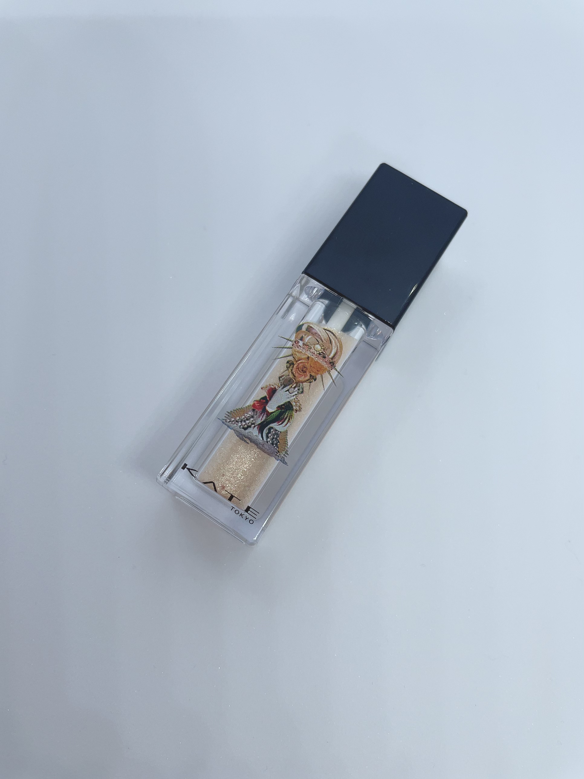 メタリックジュエリーリキッド EX-1 ゴールド系/KATE/リキッドアイシャドウを使ったクチコミ（1枚目）