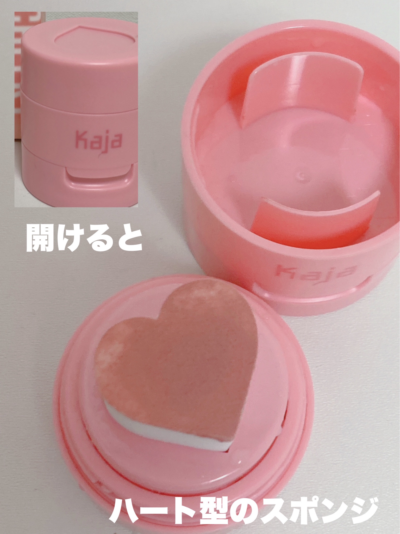 チーキースタンプ 06フラーティー/Kaja(カジャ)/リキッドチークを使ったクチコミ（3枚目）