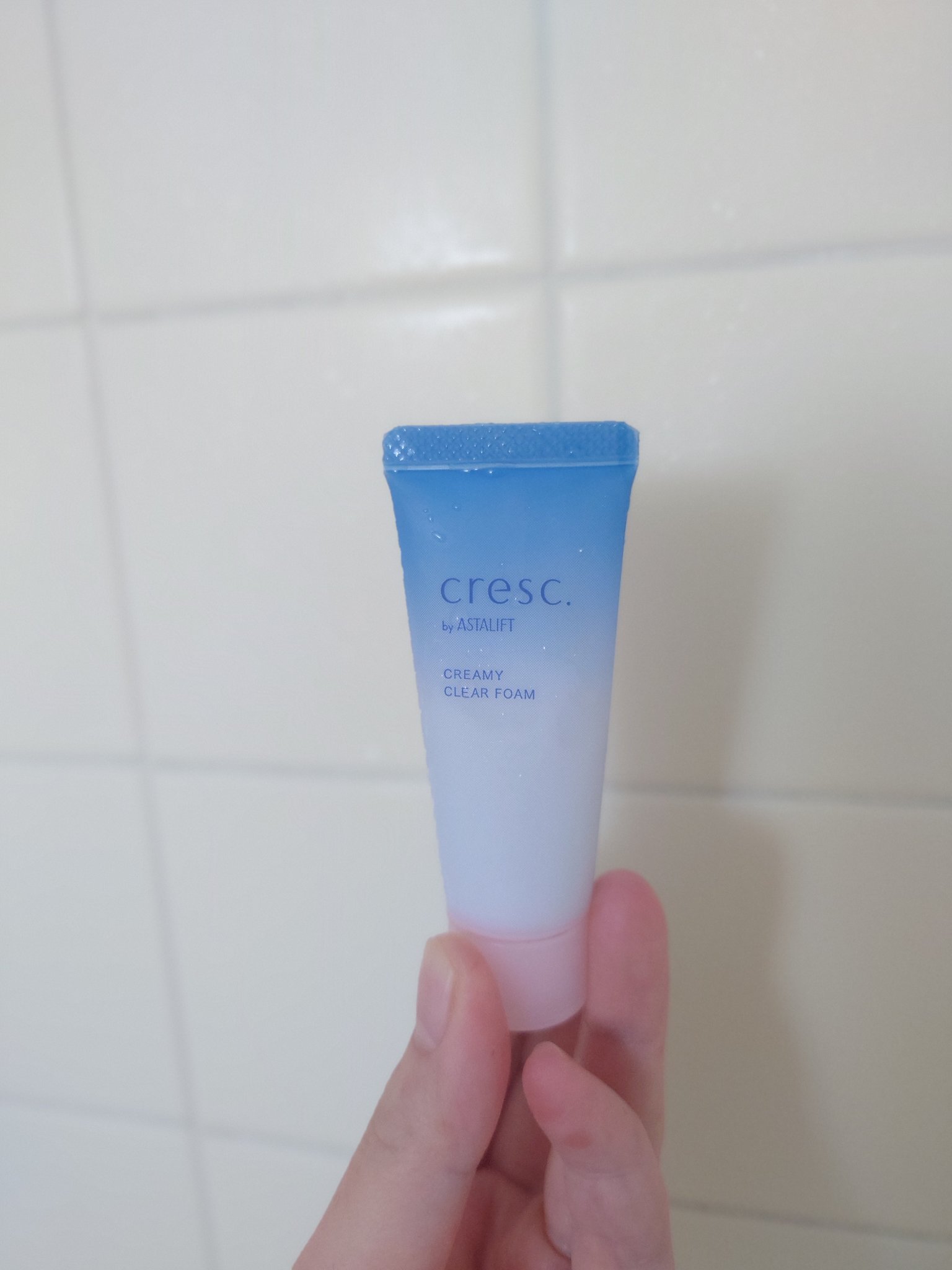 クリーミー クリアフォーム/cresc. by ASTALIFT/洗顔フォームを使ったクチコミ（1枚目）