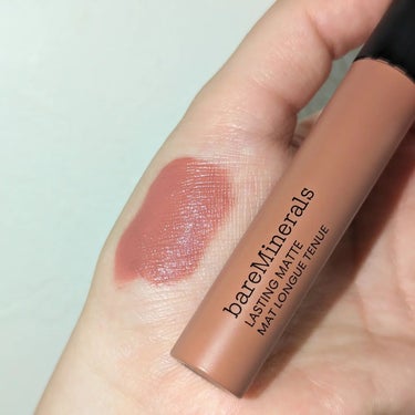 ミネラリスト マット リキッド リップカラー  ラッキー/bareMinerals/口紅を使ったクチコミ（3枚目）