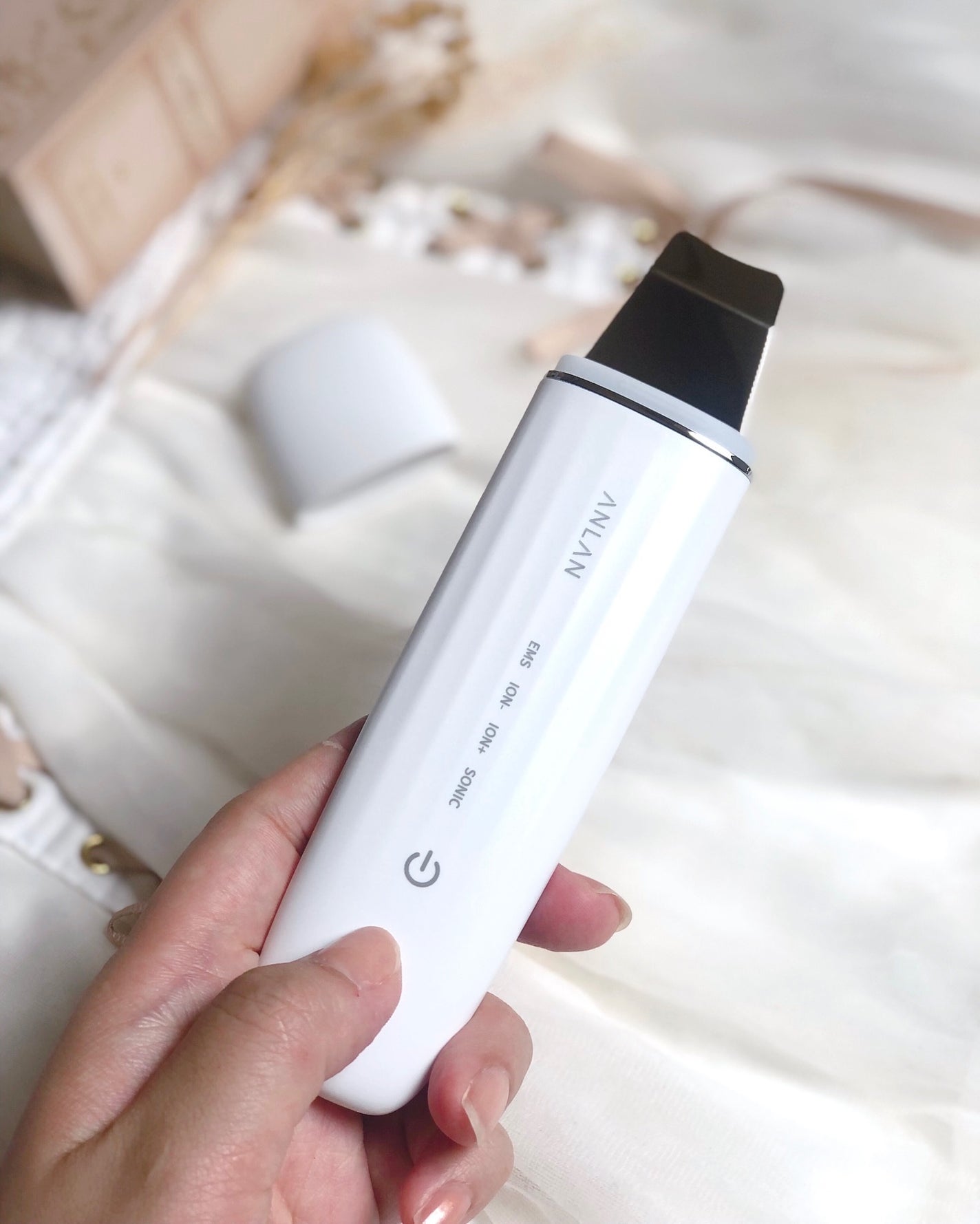 ロイヤル ウォーターピーリング IPX7完全防水/ANLAN/美顔器・マッサージを使ったクチコミ(1枚目)