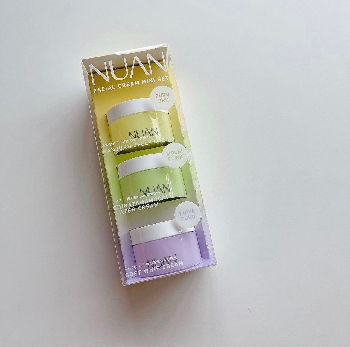 ミニクリームセット/NUAN/フェイスクリームを使ったクチコミ(1枚目)