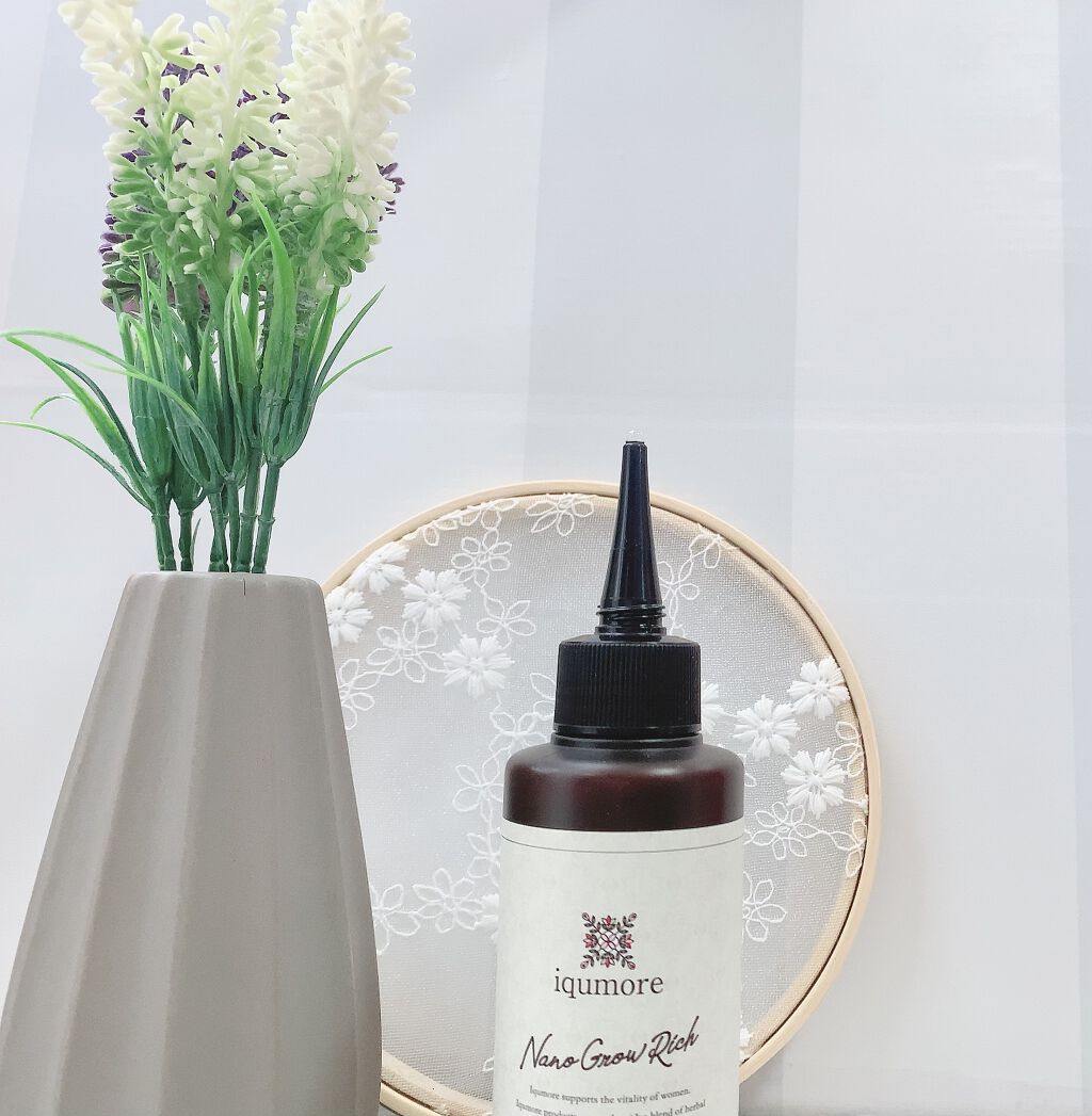 ナノグロウリッチ/iqumore/頭皮ローションを使ったクチコミ（2枚目）