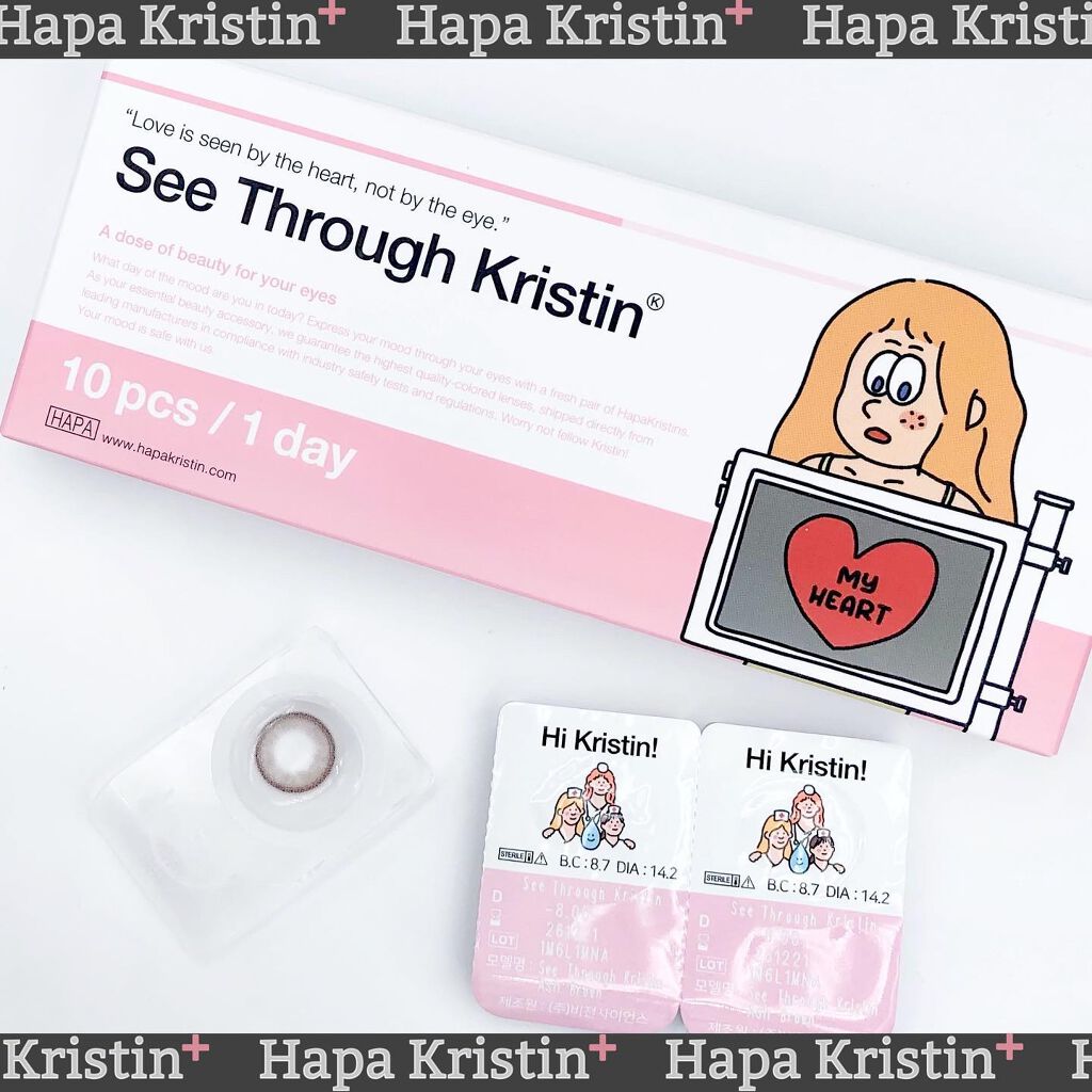 See Through Kristin/Hapa kristin/カラーコンタクトレンズを使ったクチコミ(2枚目)
