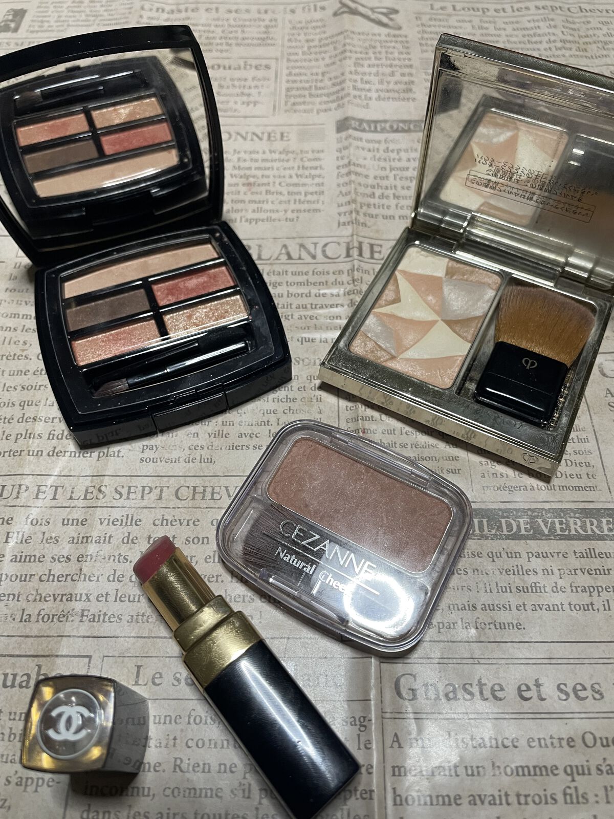 レ キャトル オンブル/CHANEL/アイシャドウパレットを使ったクチコミ（1枚目）