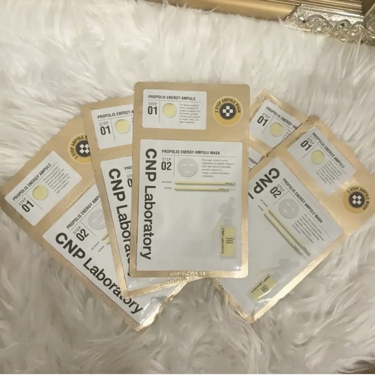 プロポリス エナジーアンプル マスク（5枚入）/CNP Laboratory/シートマスク・パックを使ったクチコミ（1枚目）