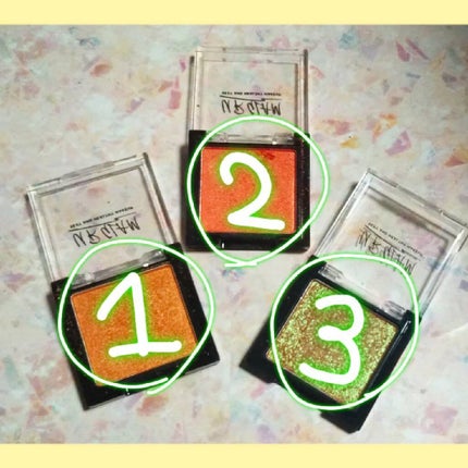 UR GLAM POWDER EYESHADOW/U R GLAM/単色アイシャドウを使ったクチコミ(3枚目)