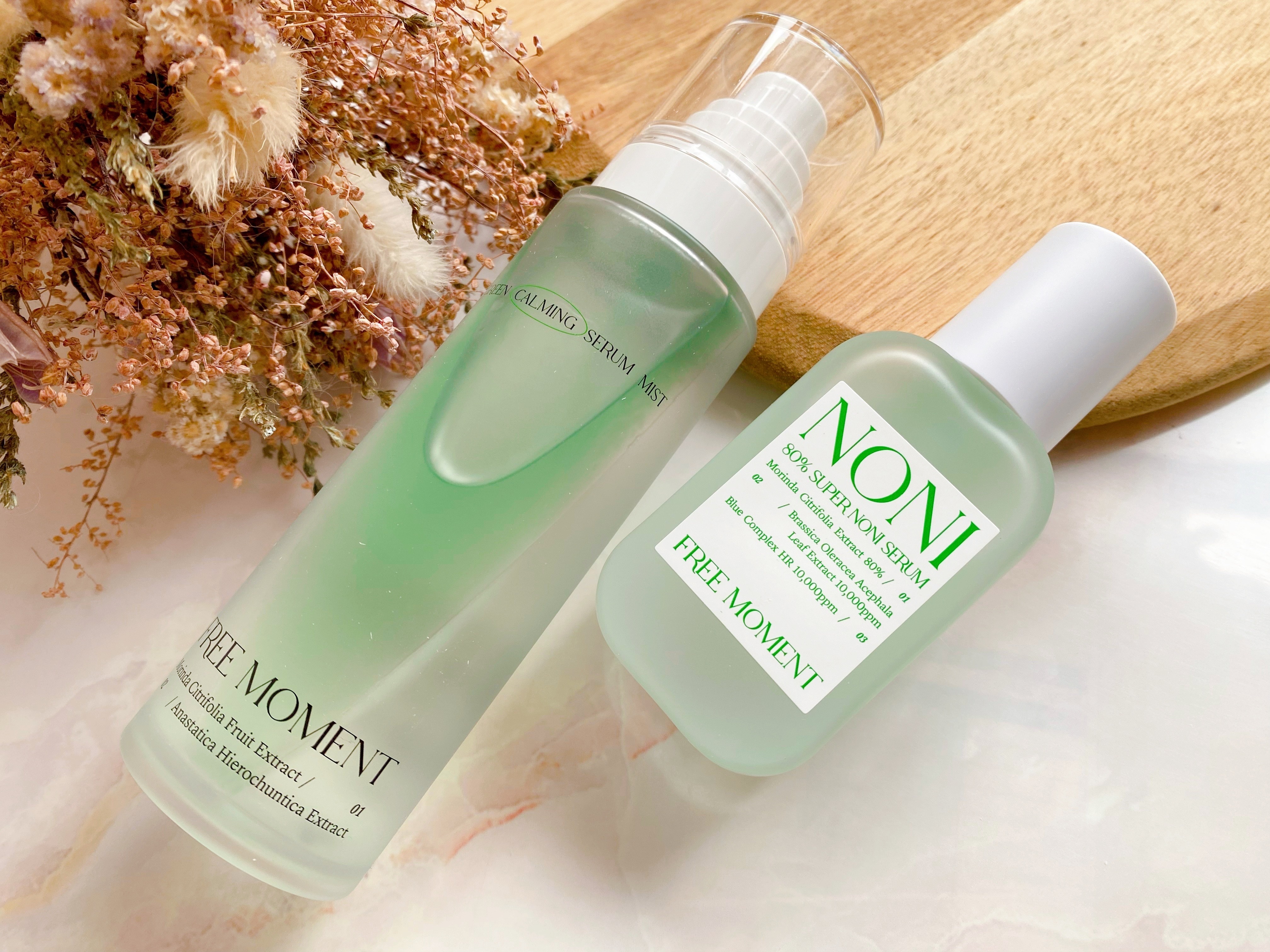 グリーンカーミングセラムミスト/Free Moment /ミスト状化粧水を使ったクチコミ（1枚目）