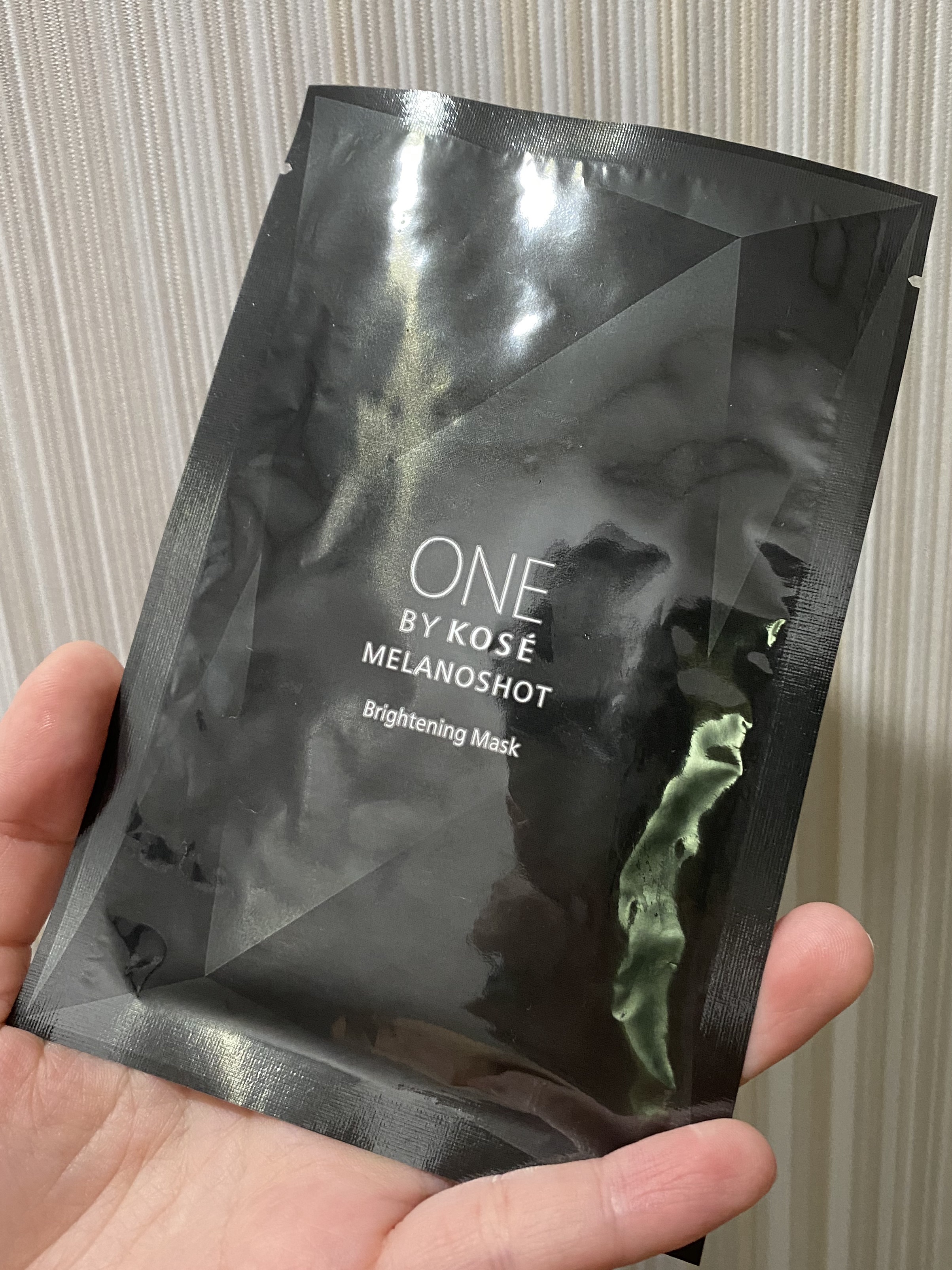 メラノショット W マスク/ONE BY KOSE/シートマスク・パックを使ったクチコミ（1枚目）