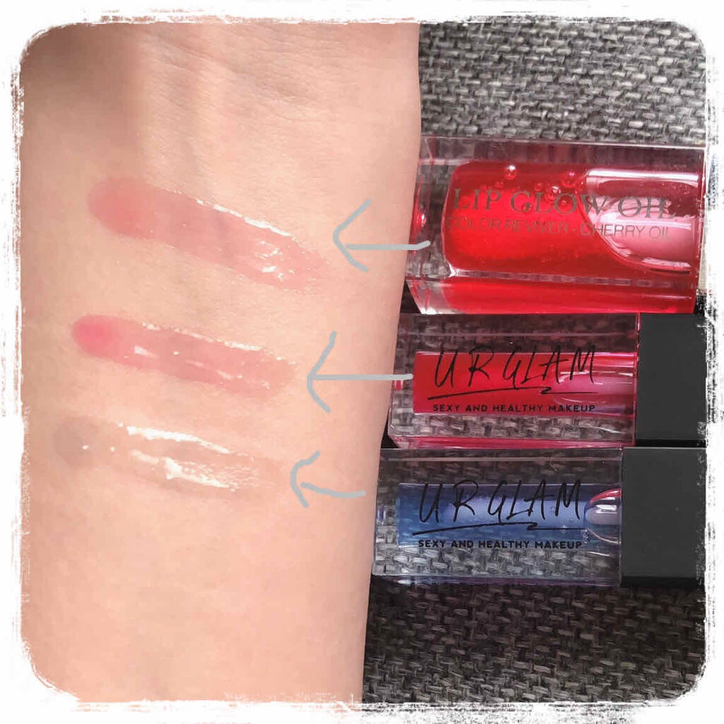 UR GLAM　LIP OIL/U R GLAM/リップグロスを使ったクチコミ（3枚目）