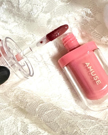 ジェルフィットティント/AMUSE/リップティントを使ったクチコミ(2枚目)