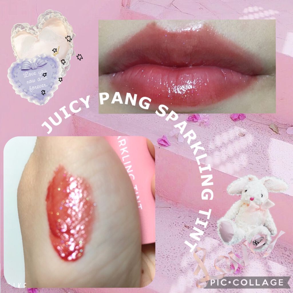アピュー ジューシーパン スパークリングティント/A’pieu/口紅を使ったクチコミ(1枚目)