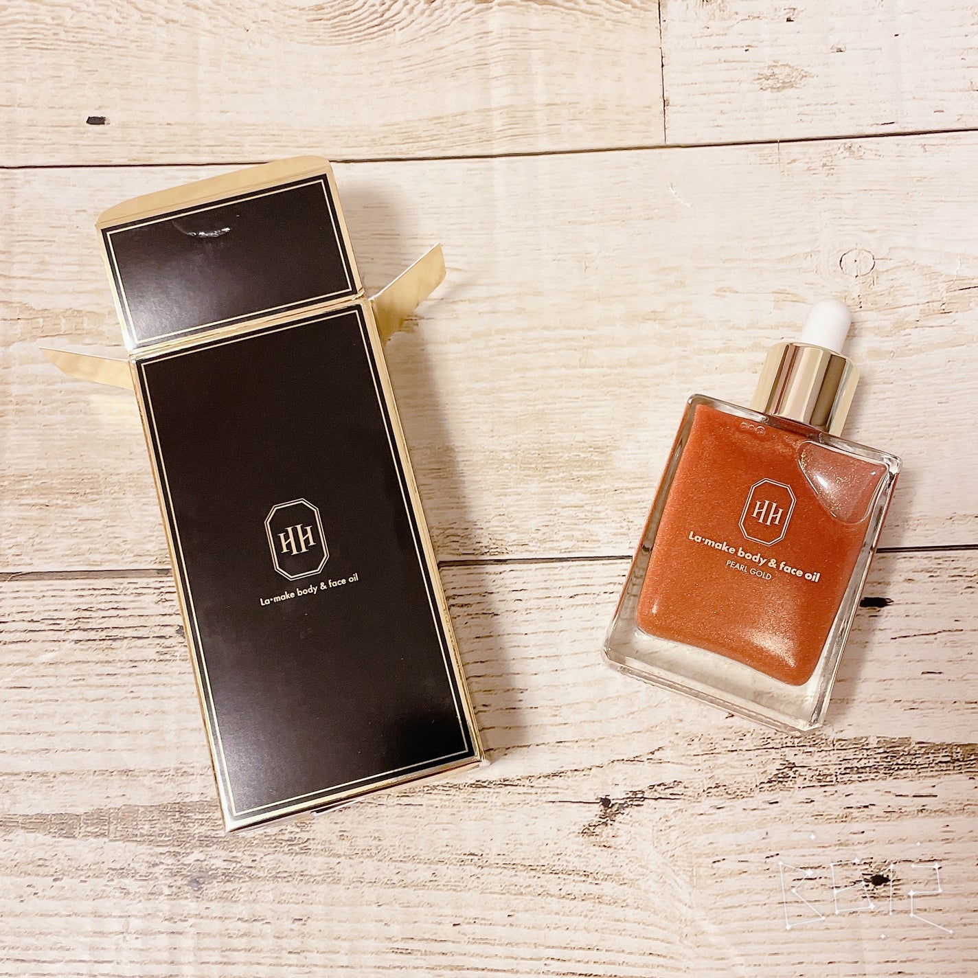 ラ・メイク ボディ&フェイスオイル/H×H/ボディオイルを使ったクチコミ(1枚目)