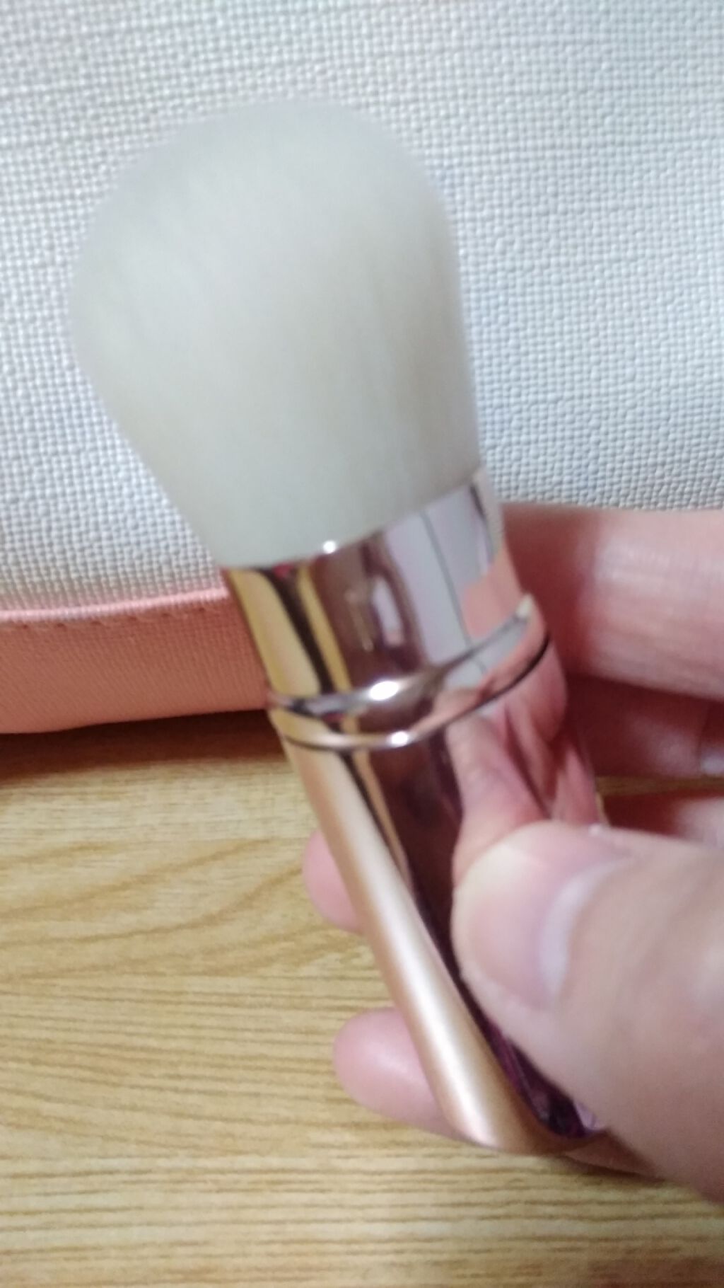 エンジェリッチブラシ スライドチーク/ロージーローザ/メイクブラシを使ったクチコミ(1枚目)