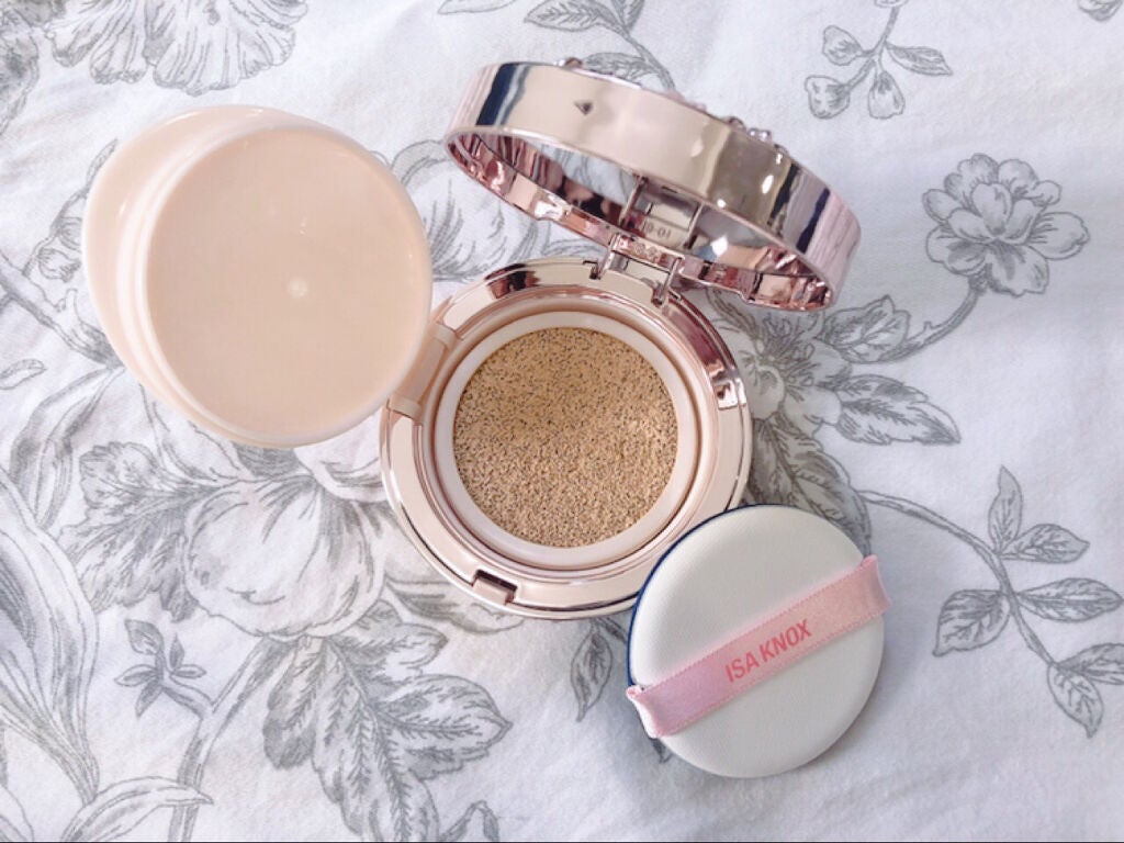 ジュエルエクストリームカバークッションファンデーション/ISAKNOX(イザノックス)/クッションファンデーションを使ったクチコミ(2枚目)