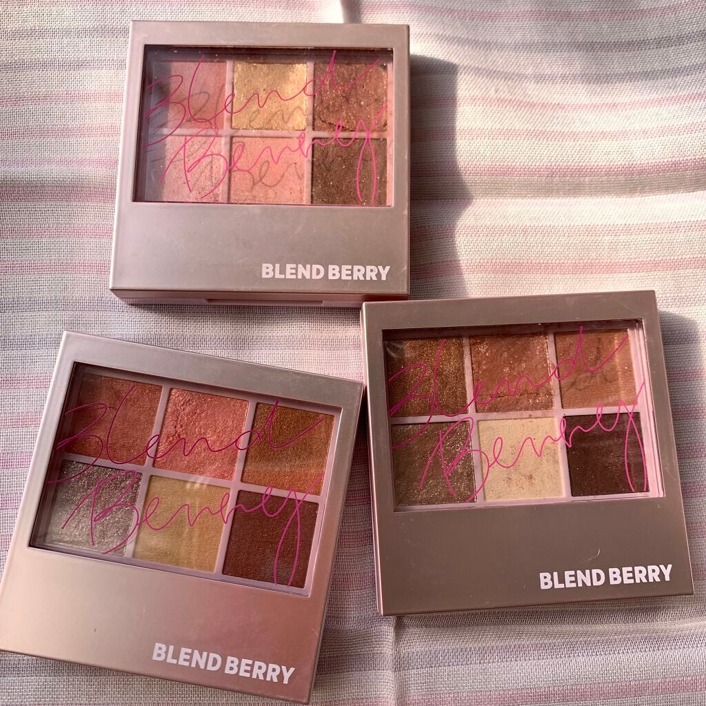 オーラクリエイション/BLEND BERRY/アイシャドウパレットを使ったクチコミ(1枚目)