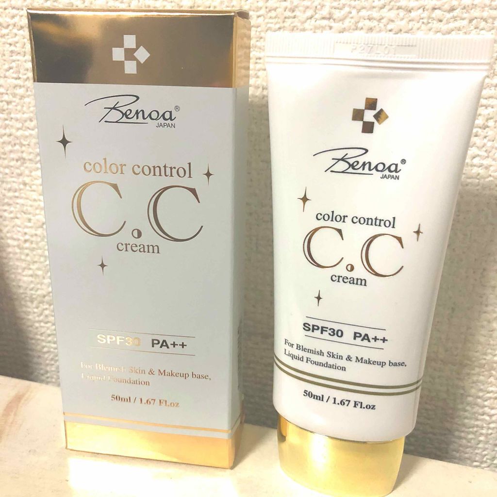 ベノアCCクリーム/ベノア/CCクリームを使ったクチコミ（1枚目）