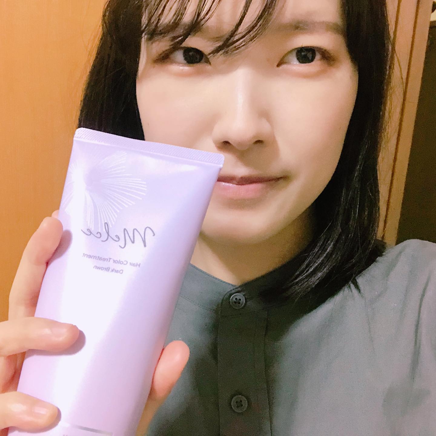 ヘアカラートリートメント/MELCE/ヘアカラーを使ったクチコミ（2枚目）