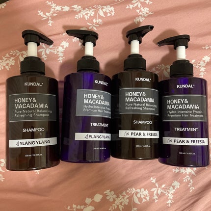 クンダル H&Mシャンプー/ヘアトリートメント イランイランの香り シャンプー 500ml/KUNDAL/市販シャンプーを使ったクチコミ(1枚目)