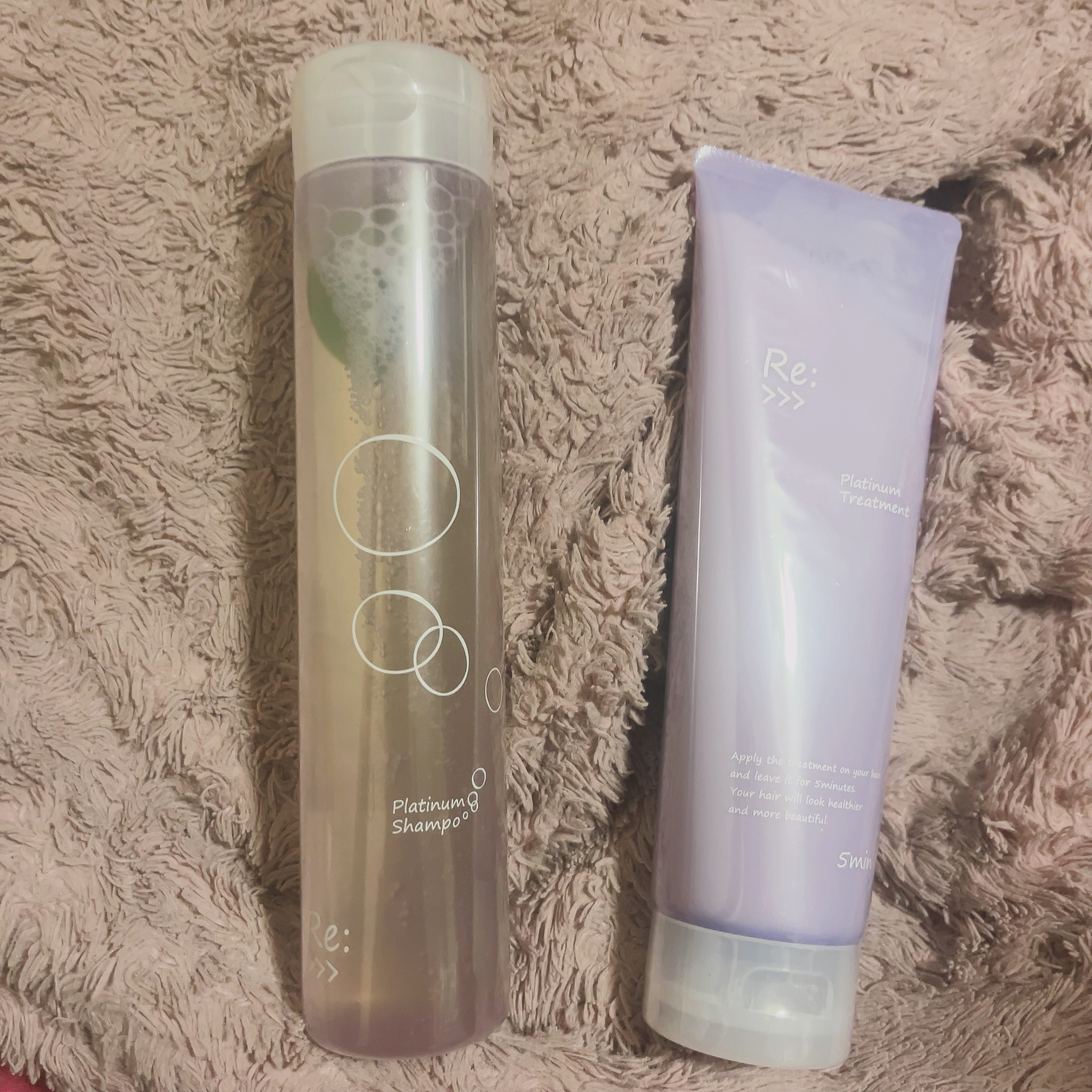 プラチナムシャンプー/Re:>>>/サロンシャンプーを使ったクチコミ（1枚目）
