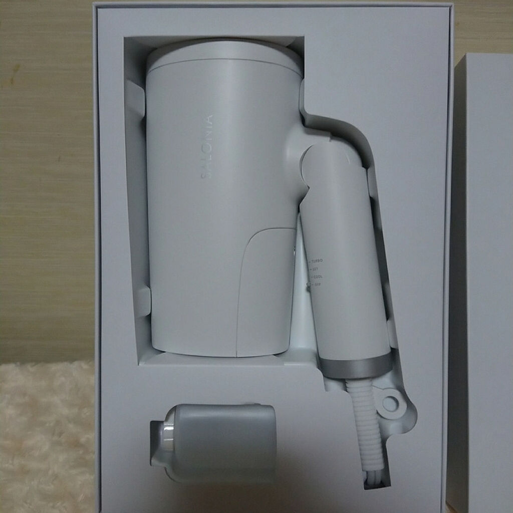 トリートメントミストドライヤー /SALONIA/ドライヤーを使ったクチコミ（3枚目）