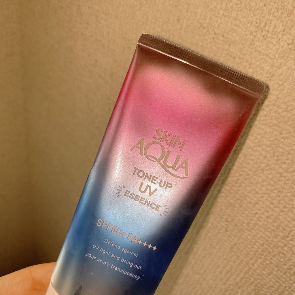 スキンアクア トーンアップUVエッセンス/スキンアクア/日焼け止めクリームを使ったクチコミ(1枚目)